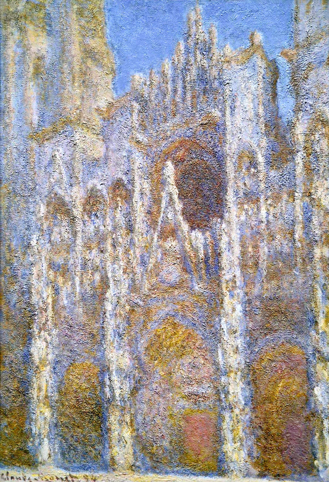 Rouen Cathedral, Sunlight Effect 1894